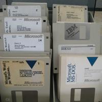 Floppy MS-DOS, Windows, Excel, Word, Office