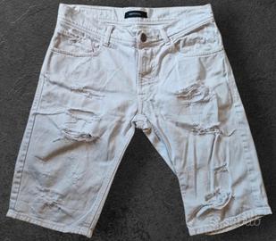 Jeans Bianchi Strappati 