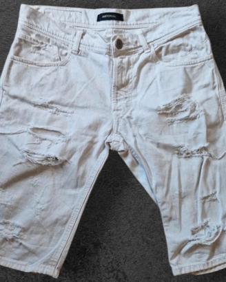 Jeans Bianchi Strappati 