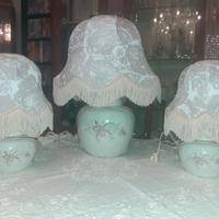 Trittico lumi per camera da letto