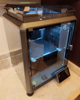 Stampante 3D Creality K1 7 ugelli 2 piatti upgrade