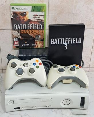 XBOX 360 + 2 CONTROLLER + 2 GIOCHI FUNZIONANTE
