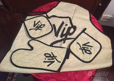 Set da cucina natalizio, in puro cotone Zucchi