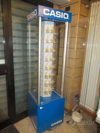 Casio: grosso espositore per negozio 190x55x55 cm