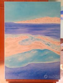Tela "Paesaggio marino "