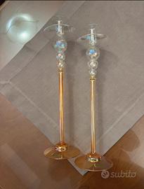 Candelabri vetro soffiato a bocca