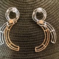 Orecchini artigianali Mandile gioielli