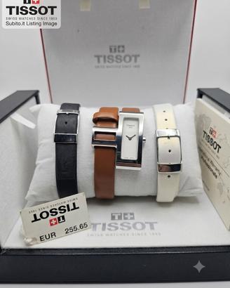 orologio tissot swiss made con vaei cinturinj