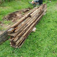 Palanche di legno vecchie