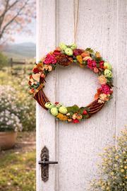 Ghirlanda pasquale artigianale 