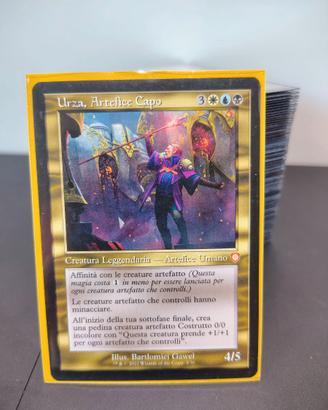 MTG Commander Deck Urza, Chief Artificer Artefatti