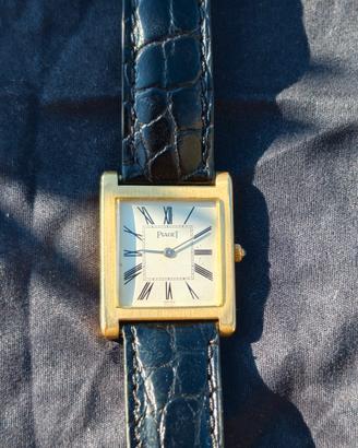 orologio Piaget tankro 18k vintage carica manuale 