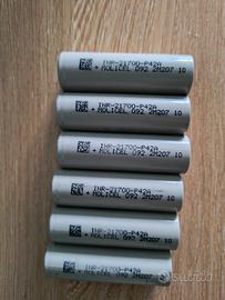  6x celle al litio Molicell P42A