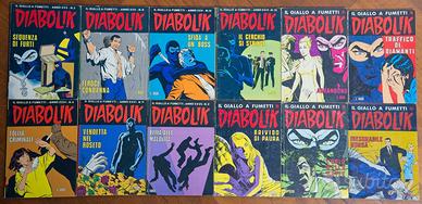 Diabolik 12 Albi anni 80