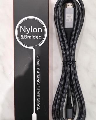 CAVO HDMI-USB-C 3.1-HIGH-QUALITY L-2-METRI