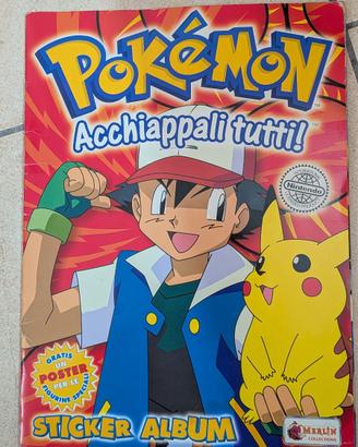 album figurine pokemon non completo