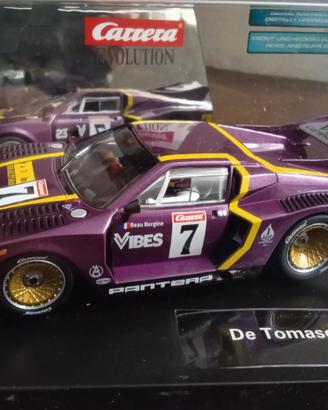 Slotcar Carrera  De Tomaso Pantera Gr. 5 Nuova