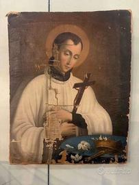 Quadro antico san luigi