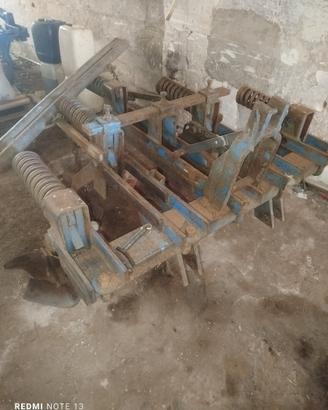 Aratro 5 ancore ,1.60 m di lavorazione