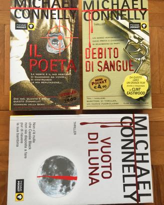 3 Libri Michael Connelly Il poeta Debito di sangue