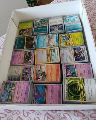 lotto 500 carte Pokemon Italiane originali nuove 
