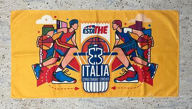 ASCIUGAMANO DA PANCA PALESTRA ESTATHE' VAN ORTON