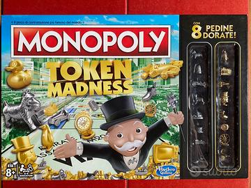 Monopoly Token madness 8 pedine dorate