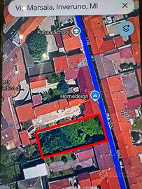 Terreno edificabile 510mq 612mc inveruno centro