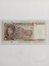 Banconota 5000 lire Antonello da Messina 