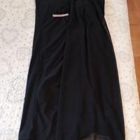 Vestito donna rinascimento tubino nero