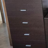 mobiletto alto 6 cassetti 