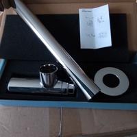 sifone rotondo cromato