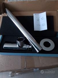 sifone rotondo cromato