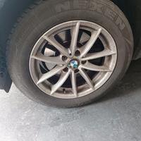 Cerchi da 17' + pneumatici 225/60 R17. Da BMW X3 
