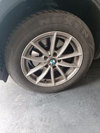 Cerchi da 17' + pneumatici 225/60 R17. Da BMW X3 