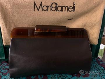 Borsa clutch vintage Mangiameli anni ‘70