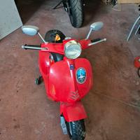 vespa  a batteria 