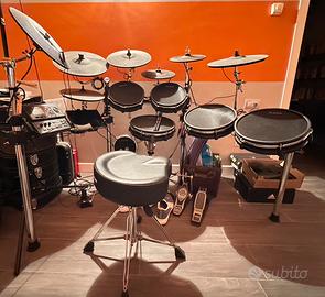 ALESIS DM10 MKII + Iron Cobra + molti accessori