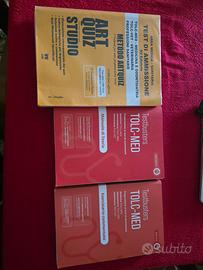 Libri di preparazione test Medicina e sanitarie