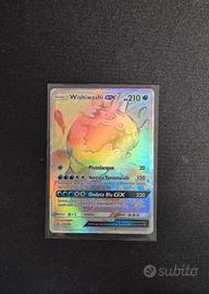 Pokemon Carta Wishiwashi GX GRI 151