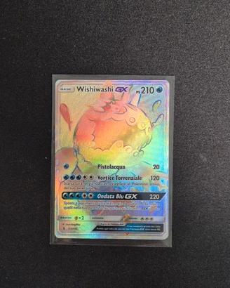 Pokemon Carta Wishiwashi GX GRI 151
