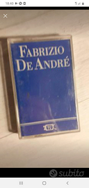 Musicassetta Fabrizio De Andrè originale