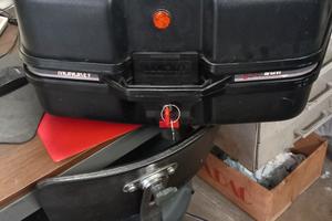 bauletto x moto x 2 caschi