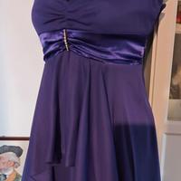 Abito elegante viola