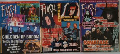 11 Numeri Flash (Metal) Anno 2001 anche separati