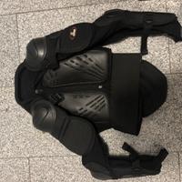 Protezione schiena pettorina snowboard o moto