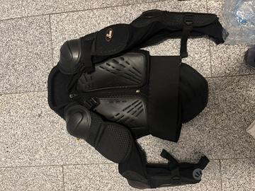Protezione schiena pettorina snowboard o moto