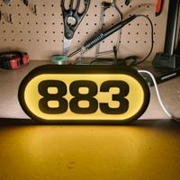 lampada luminosa 883