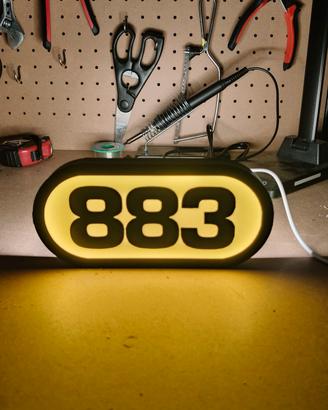 lampada luminosa 883