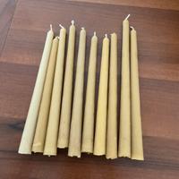 CANDELE IN CERA D’API